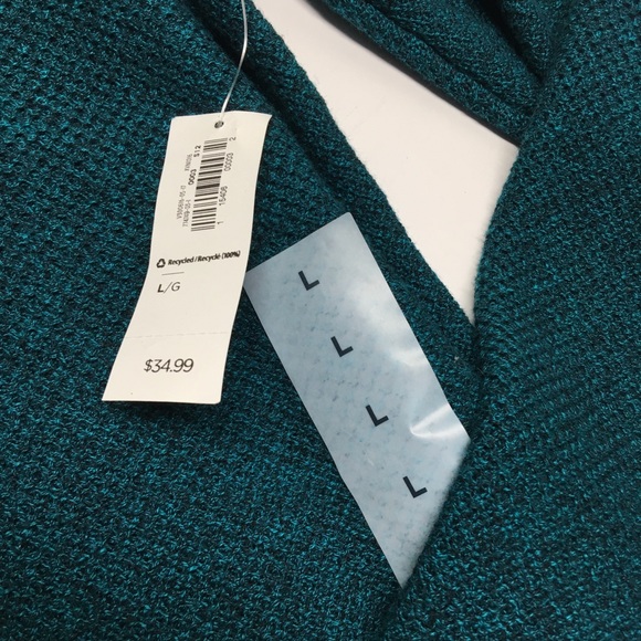❌SOLD❌ •NWT Old Navy Teal Tunic Sweater /swtr - Picture 4 of 8